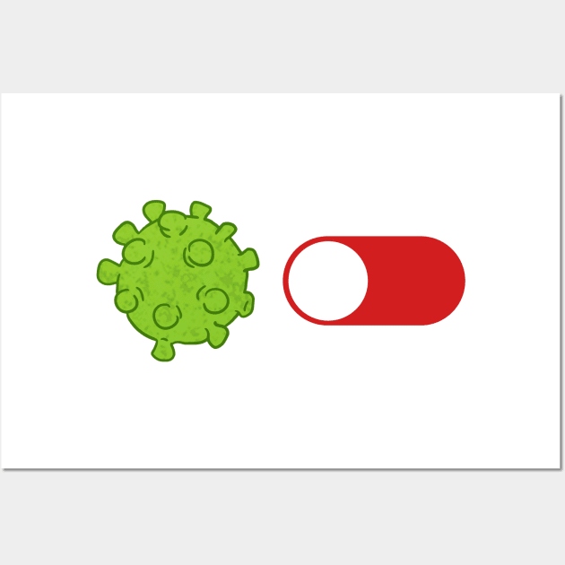 Virus Disabled Wall Art by CCDesign